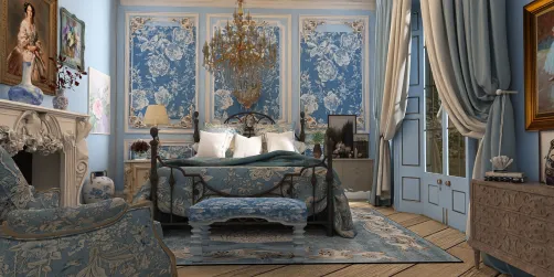 Country French Bedroom