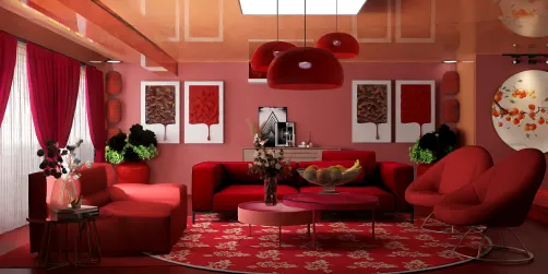 monochromal drawing room 