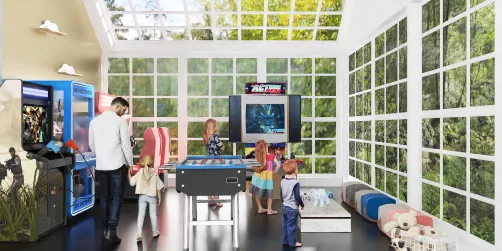 área de juegos para niños 