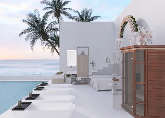 Luxury Spa On Holiday! Design Rendering