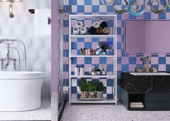 Bathroom 🚻  Design Rendering