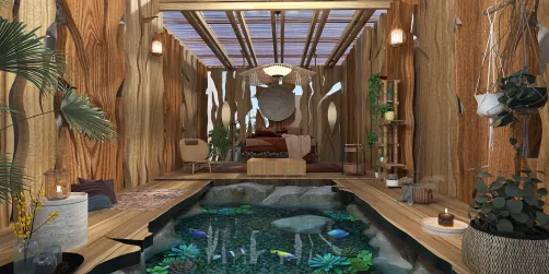 Bohemian interior and Bohemian fashion