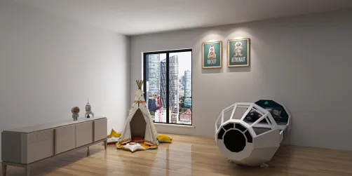 My 3 year old sons room