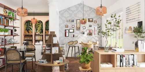 Book cafe for grads