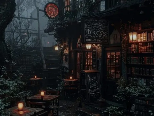 Whispers of the Night Cafe # 98