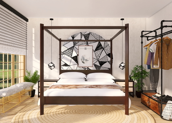 Спальня для гостей  Design Rendering