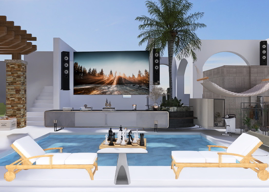 This is how & where I do the laundry 🏊‍♀️🧺 Design Rendering