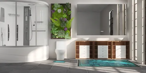 Apartment bathroom