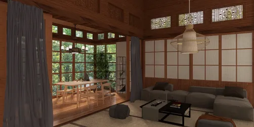 Japanese living room 