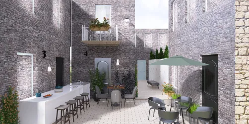luxury outdoor restaurant 