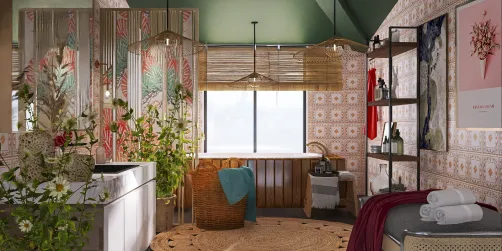 "simple bathroom"😍💖 