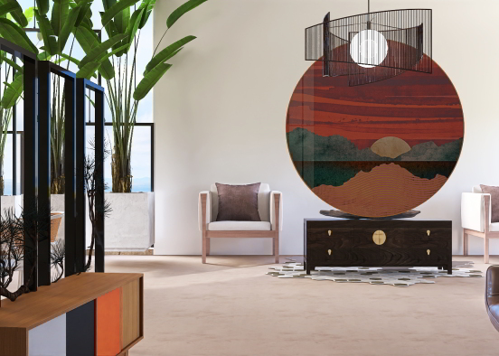 Classic Living Room Design Design Rendering