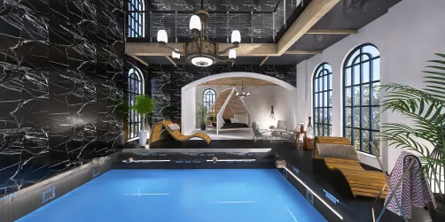 Casa com piscina 
