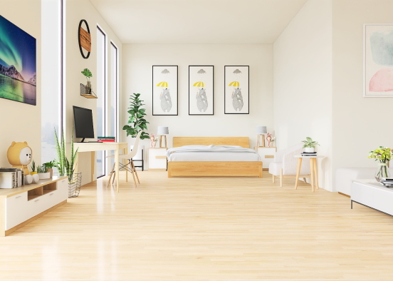Cozy Apartment 😊 Design Rendering
