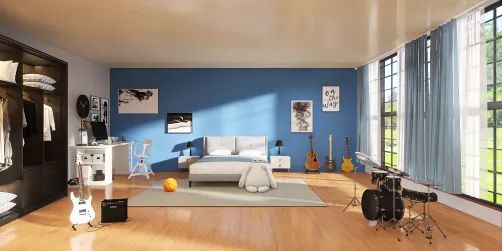 Quarto de Adolescente amante de Música
