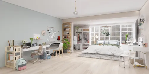 A teenagers room