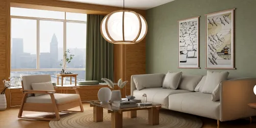 Japanese style living room 