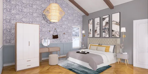 Small hotel room