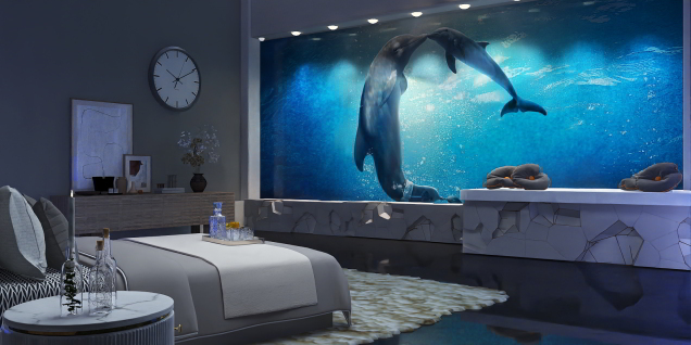 Aquarium Bedroom 💙💙💙