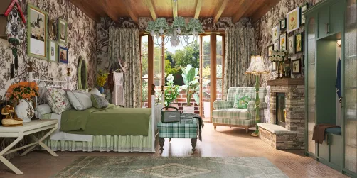 Country bedroom 