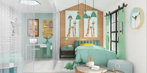 Mint Green Teen Room ✨