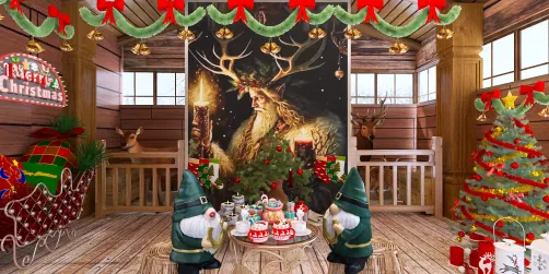 Reindeer barn