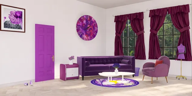 Salon violet