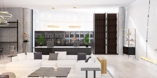 Hotel lobby