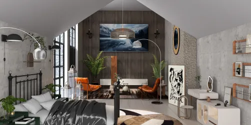 Attic room 
