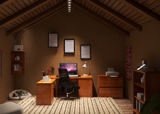 My Home......3. Home Office  Design Rendering