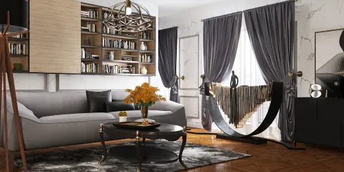 werk en livingroom tinyhouse room