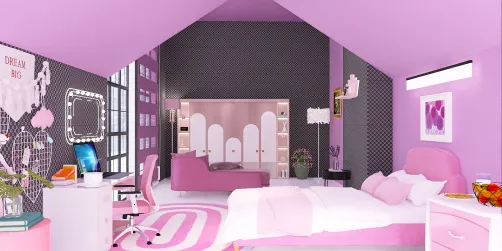 A pink room 💕