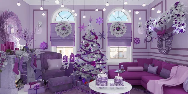 Dreaming Of A Purple Christmas