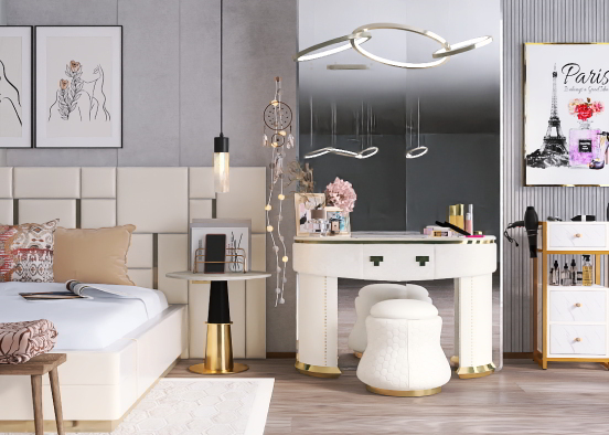 Quick Bedroom Design Rendering