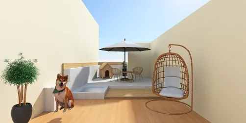 balcone minimalista 
