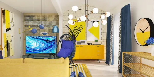Blue and Yellow Pop💙💛✨