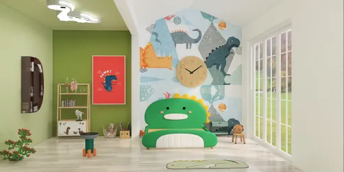Dinosaur 🦖 bedroom 😴