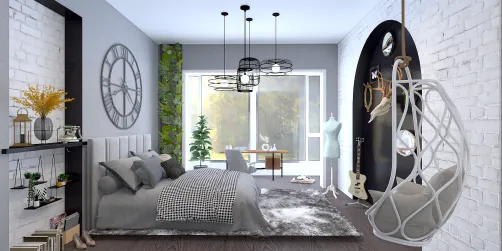Maximalist bedroom