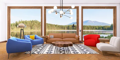 Swiss lake house
