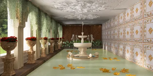 la fuente del palacio 