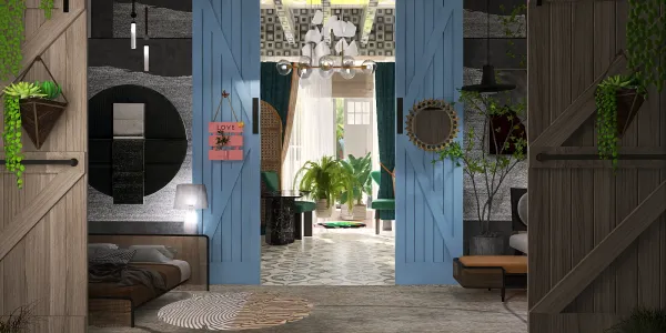 Professional interior design created with Homestyler 3D design software