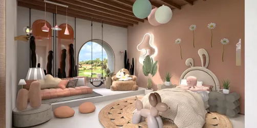 Girls bedroom dreamland