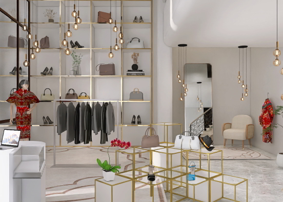 Fashion Shop 🛒 Design Rendering