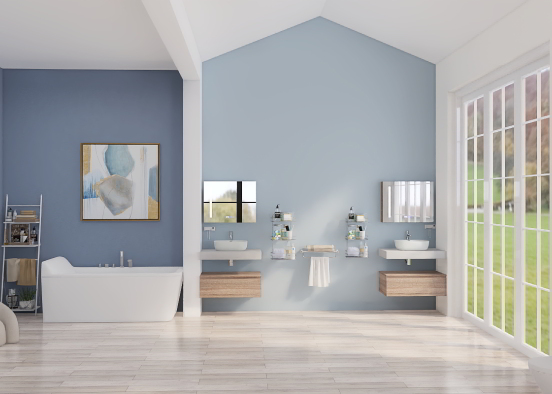 Salle de bain 🧼  Design Rendering
