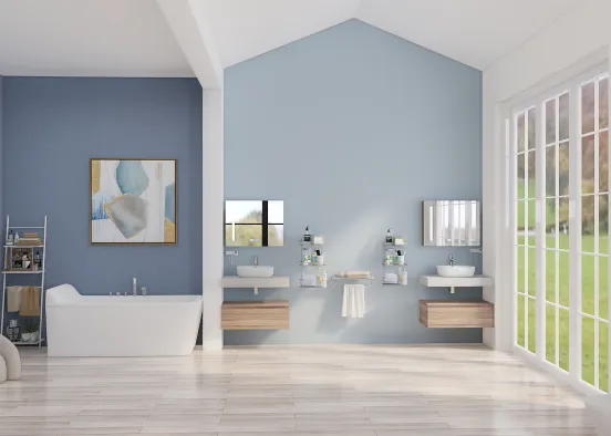 Salle de bain 🧼  Design Rendering