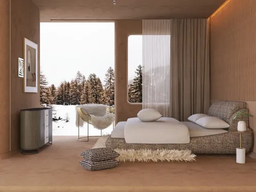 Beige Bedroom