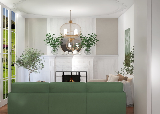 Elegant, delicate green 💚 Design Rendering