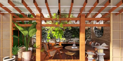 Zen living room 