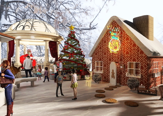 Santa's Village  Design Rendering