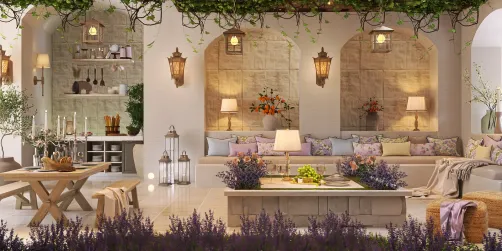 A Cottage of Serenity Amidst the Scent of Lavender